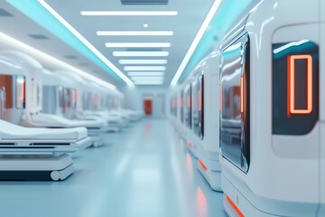 A futuristic healthcare center built through a publicprivate partnership