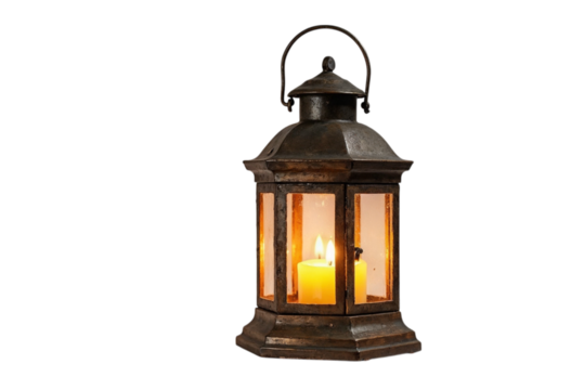 old oil lamp