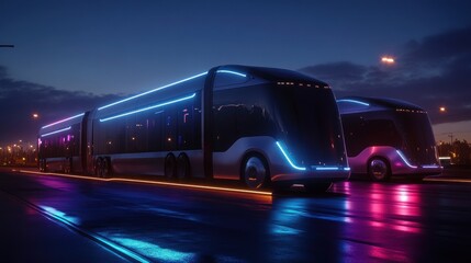 Sustainable transport solutions using clean energy and carbon-neutral logistics practices.