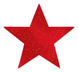 Obraz premium PNG Star icon symbol shape red.