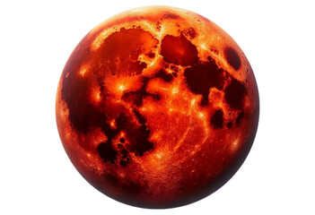 Fototapeta premium red planet earth