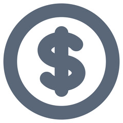 dollar sign icon