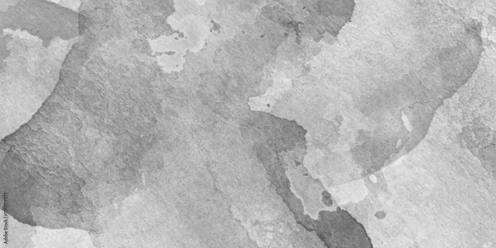 Poster white and grey marble natural pattern for background. watercolor black texture background. elegant m