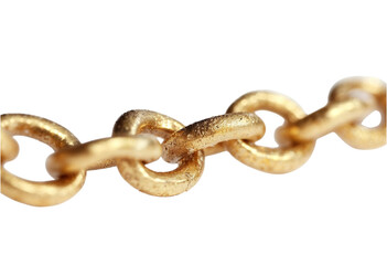 Obraz premium chain isolated on white