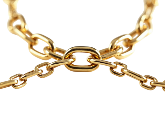 chain isolated on white