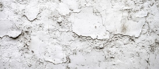 Obraz premium A vintage or grungy white background featuring the natural texture of old cement or stone as a retro pattern wall It serves as a concept conceptual or metaphor wall banner showcasing grunge materia