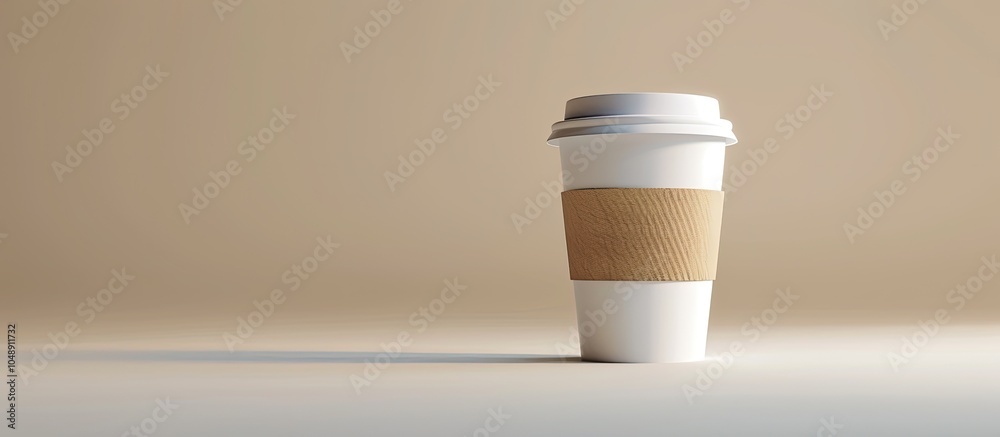 Leinwandbilder coffee cup. with copy space image. place for adding text or design