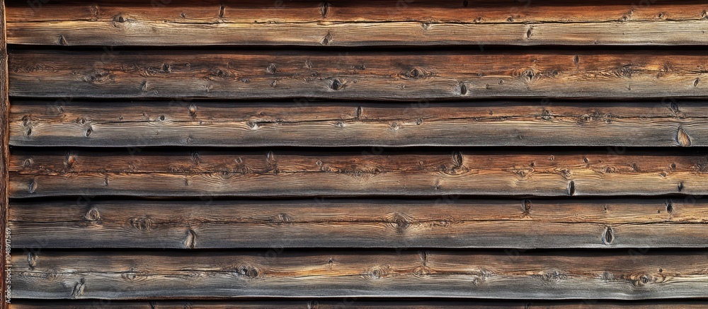 Poster Wood texture featuring a natural pattern wooden wall. with copy space image. Place for adding text or design