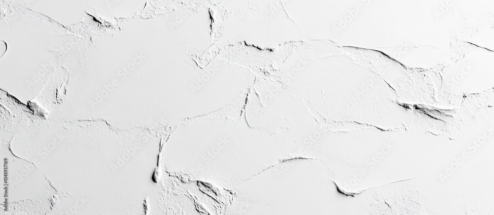 Poster Abstract background of white concrete wall texture. with copy space image. Place for adding text or design