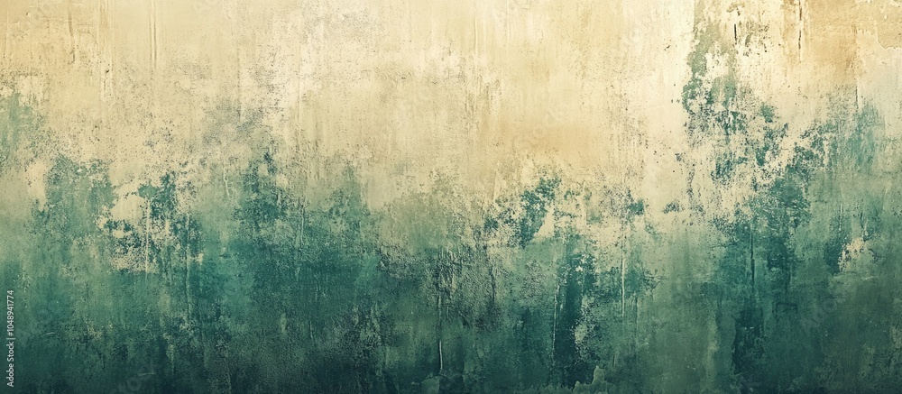 Leinwandbilder abstract celadon and beige grunge texture in the background with copyspace or an image for design