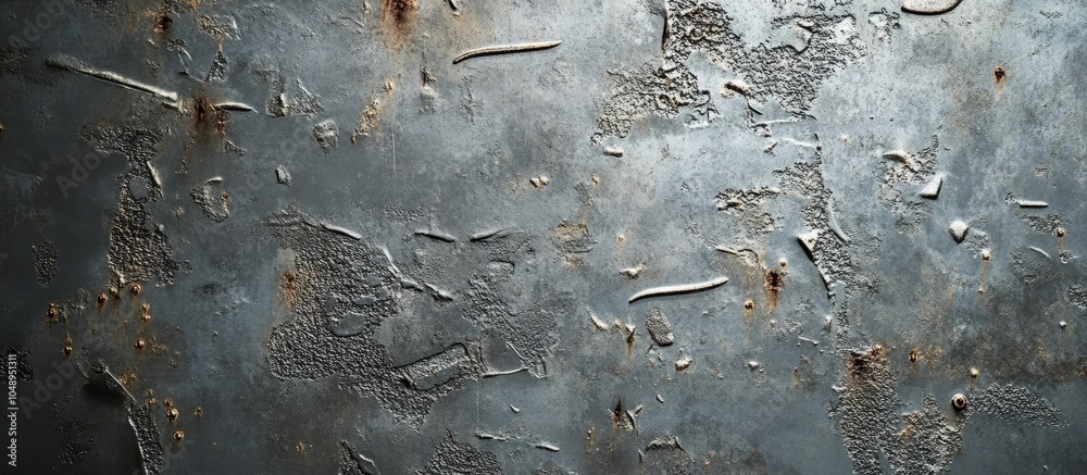 Poster gray metal plate texture background. with copy space image. place for adding text or design