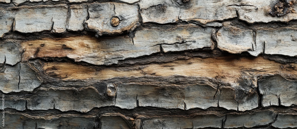 Leinwandbilder birchbark. with copy space image. place for adding text or design