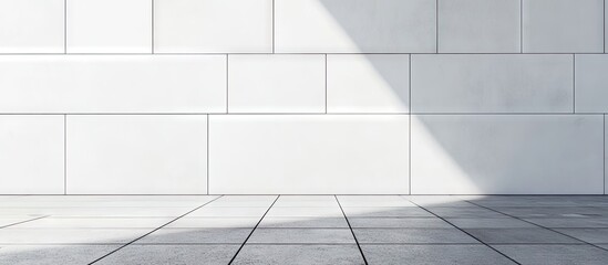 Obraz premium White wall surface. with copy space image. Place for adding text or design