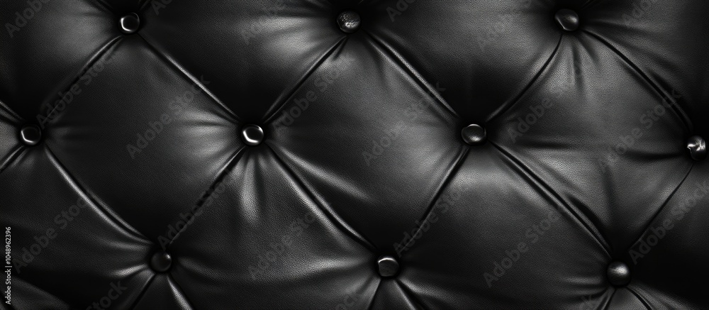 Poster Black leather texture backdrop. with copy space image. Place for adding text or design
