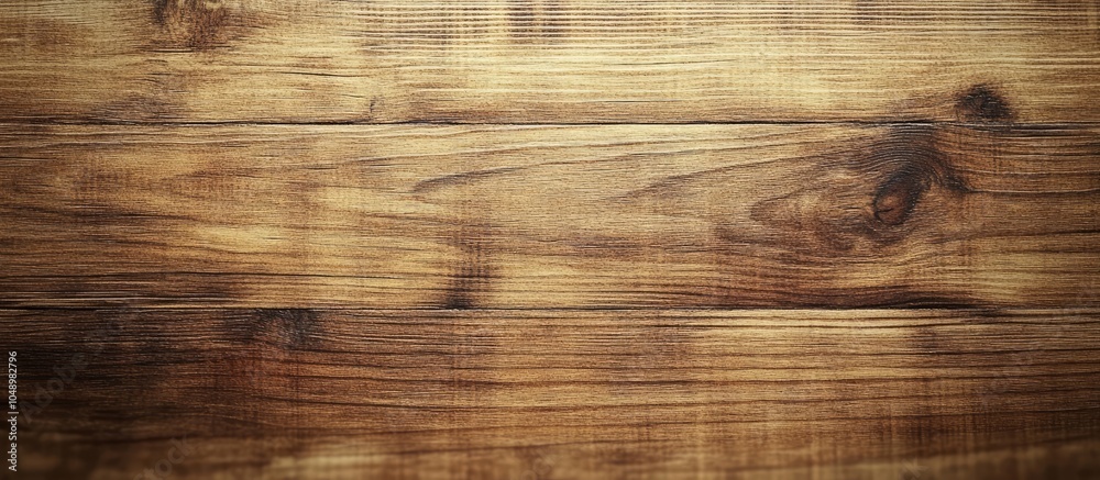 Leinwandbilder Close up of a soft wood surface serving as a background with room to work Top view. with copy space image. Place for adding text or design