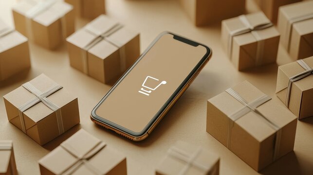Innovative mobile app showcasing speech recognition for efficient package management