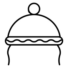 Baby hat  icon, vector illustration