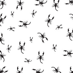 Scorpion background illustration