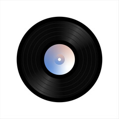 vinyl record. vector