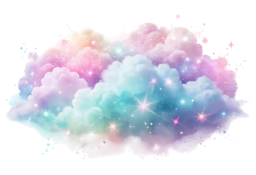 Cloud watercolor png