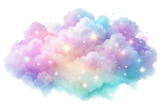 Cloud watercolor png
