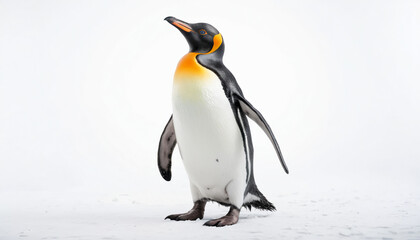 Fototapeta premium Penguin on white background isolated