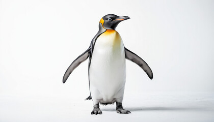 Fototapeta premium Penguin on white background isolated