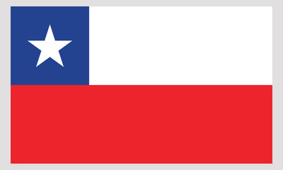 Naklejka premium Chile flags design for professional chile is a most attractive county 