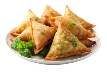samosa in a plate png