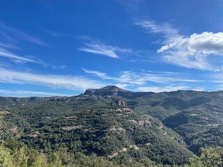 Fototapeta premium Sant Llorenç de Munt i l´Obac