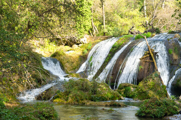 Chutes de Caramy in der Provence Verte bei Carcés