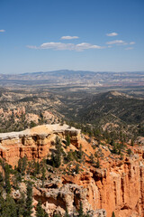 red, brown, and yellow rock formations of hematite, iron oxide in Arizona, USA