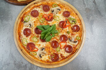 sausage pizza