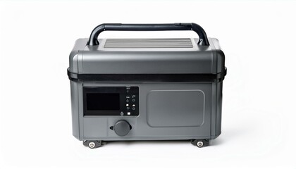 Portable power station with wheels