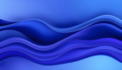 Obraz premium horizontal colorful abstract wave background with midnight blue, light gray and moderate violet colors. can be used as texture, background or wallpaper isolated with white highlights, png