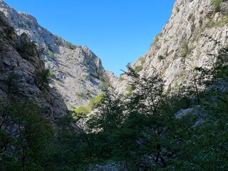 Mala Paklenica Canyon, Seline (Paklenica National Park, Croatia) - Die Schlucht von Mala Paklenica, Seline (Nationalpark, Kroatien) - Kanjon Male Paklenice (Nacionalni park Paklenica, Hrvatska)