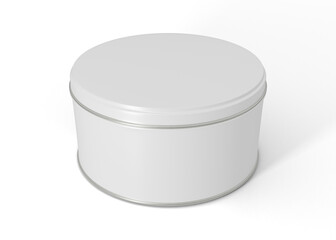 Tin Cookie Box Mockup