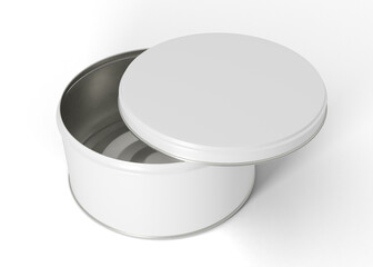 Cookie Biscuit Can Mockup