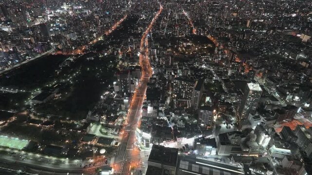 大阪の夜景