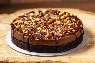 piece of chocolate cake