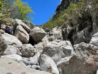 Mala Paklenica Canyon, Seline (Paklenica National Park, Croatia) - Die Schlucht von Mala Paklenica, Seline (Nationalpark, Kroatien) - Kanjon Male Paklenice (Nacionalni park Paklenica, Hrvatska)