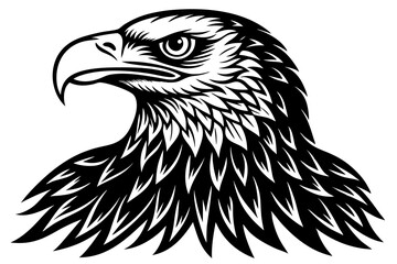 Eagle Icon and Clipart: Vector Illustration on White Background