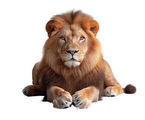 Obraz premium Lion on transparency background 