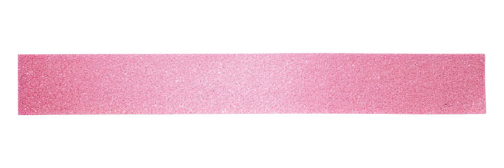 PNG Silver pink glitter adhesive strip white background simplicity rectangle.