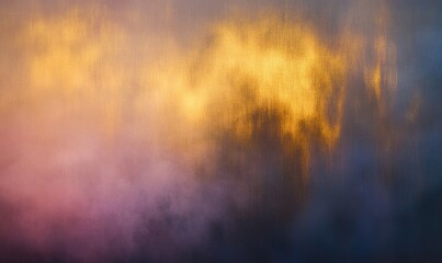 Naklejka premium A blurry image of a cloudy sky with a purple hue