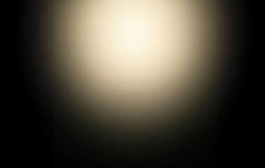 abstract light background. spotlight gradient on a dark background, focused and dramatic effect with a warm glow at the center.