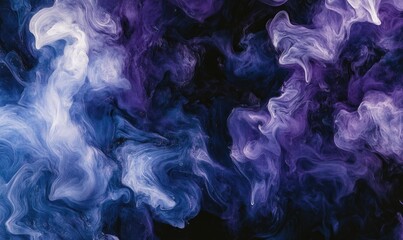 Fototapeta premium A purple and blue smokey background with a white line in the middle