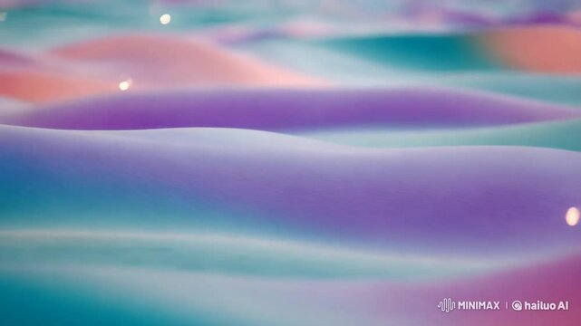 Vagues fluides et lumi&egrave;res douces : une immersion visuelle relaxante pour le bien-&ecirc;tre &eacute;motionnel