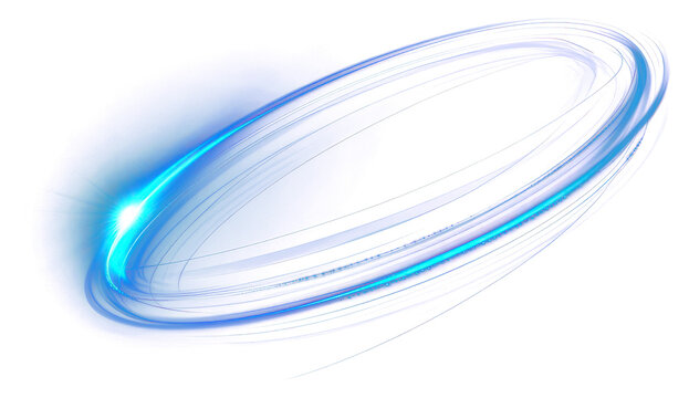 PNG Oval line radius light technology background.