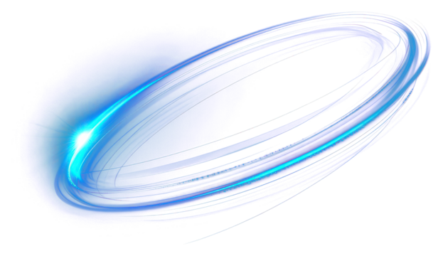 PNG Oval line radius light technology background.